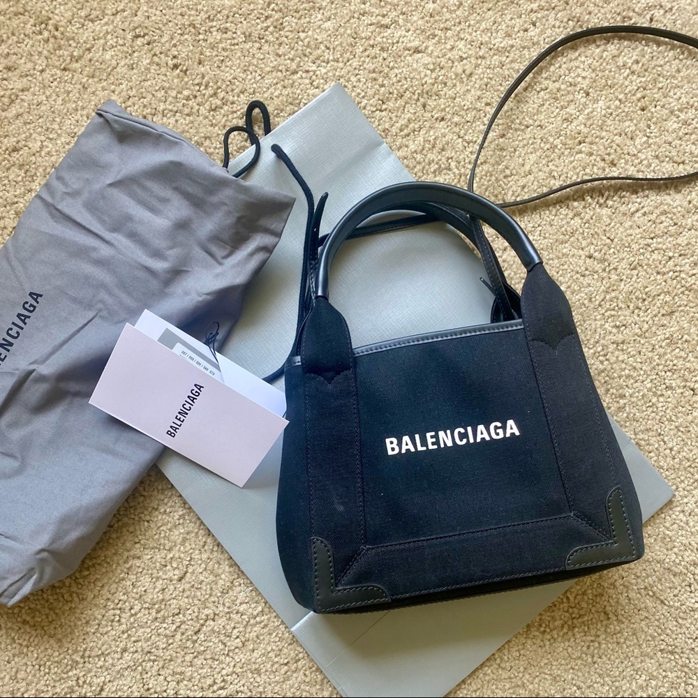 Balenciaga Black Tote Bag
